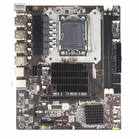 Placa Base Rasalas X58 LGA 1366 Dual DDR3 MAX 32GB mATX para Intel Xeon y Core i7