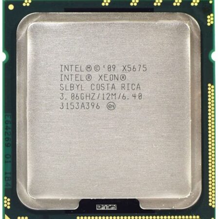 Intel Xeon X5675 Procesador LGA1366 3,06 GHz 12MB Cache Tray CPU