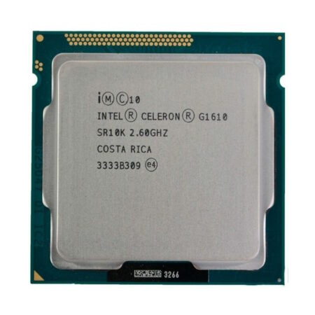 Procesador Intel Celeron G1610 – 2.6 GHz, 2 núcleos, Gráficos Intel HD, LGA 1155