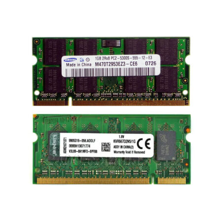 Memoria RAM DDR2 1GB 667MHz/800MHz SODIMM